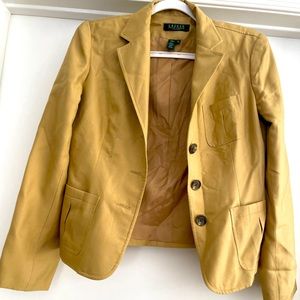 GOLD Ralph Lauren blazer
